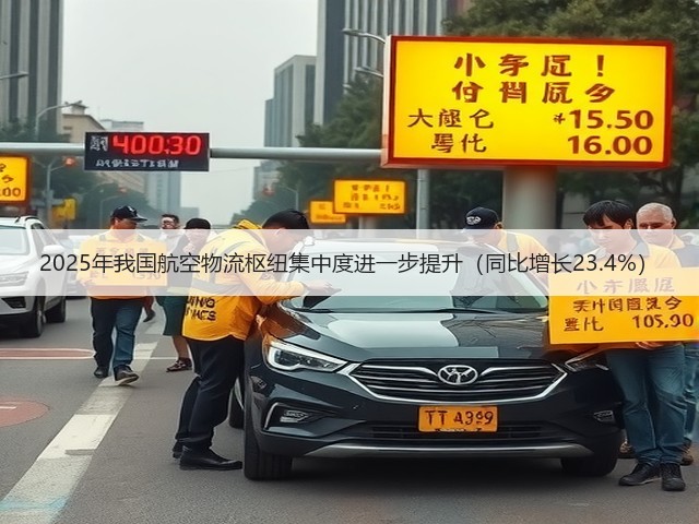 2025年我国航空物流枢纽集中度进一步提升(同比增长23.4%)(图3) 2025年我国航空物流枢纽集中度进一步提升(同比增长23.4%)(图3)