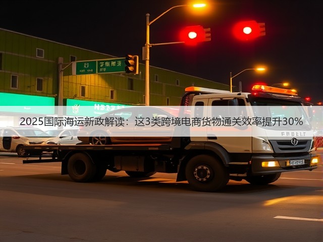 2025国际海运新政解读：这3类跨境电商货物通关效率提升30%(图1)