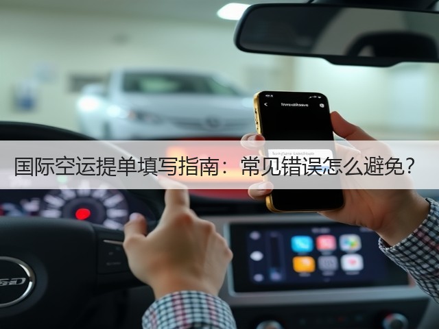 国际空运提单填写指南：常见错误怎么避免？(图2)