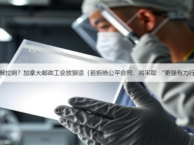 罢工警报拉响？加拿大邮政工会放狠话（若拒绝公平合同，将采取 “更强有力行动”）(图1)