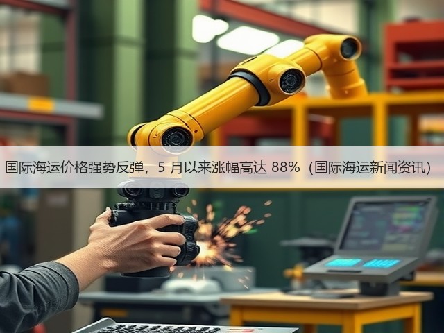 国际海运价格强势反弹,5 月以来涨幅高达 88%(国际海运新闻资讯)(图1) 国际海运价格强势反弹,5 月以来涨幅高达 88%(国际海运新闻资讯)(图1)