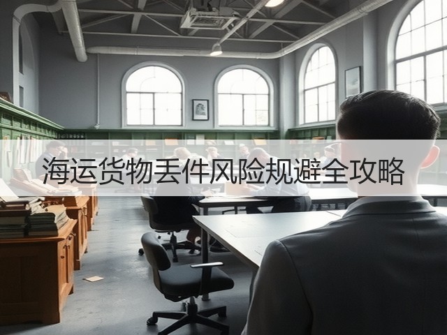 海运货物丢件风险规避全攻略(图3)