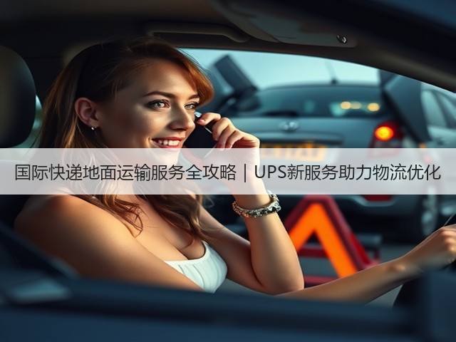 国际快递地面运输服务全攻略|UPS新服务助力物流优化(图2) 国际快递地面运输服务全攻略|UPS新服务助力物流优化(图2)