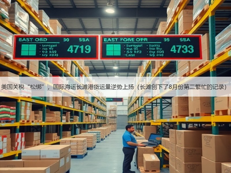 美国关税“松绑”,国际海运长滩港货运量逆势上扬(长滩创下了8月份第二繁忙的记录) 美国关税“松绑”,国际海运长滩港货运量逆势上扬(长滩创下了8月份第二繁忙的记录)