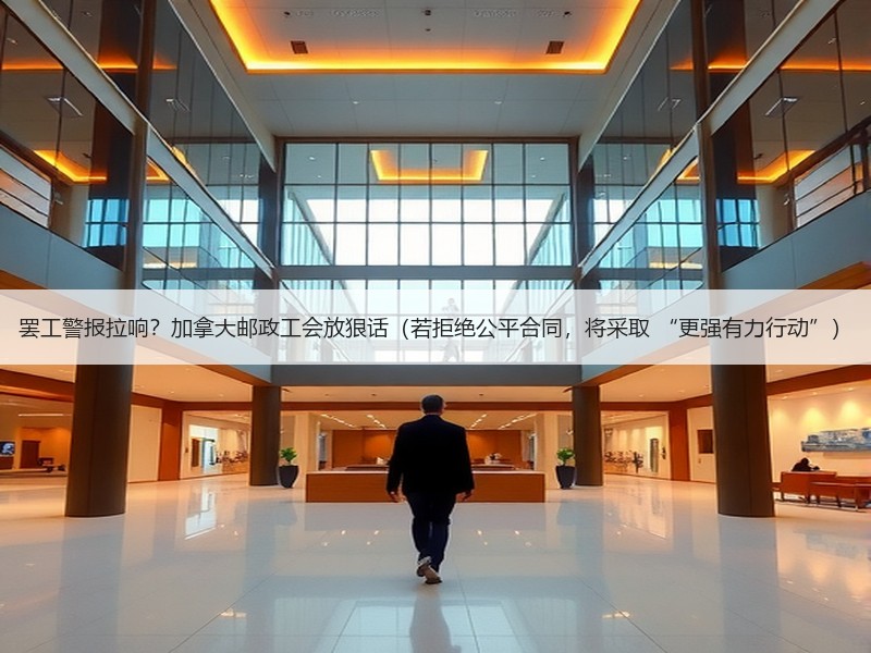 罢工警报拉响?加拿大邮政工会放狠话(若拒绝公平合同,将采取 “更强有力行动”) 罢工警报拉响?加拿大邮政工会放狠话(若拒绝公平合同,将采取 “更强有力行动”)
