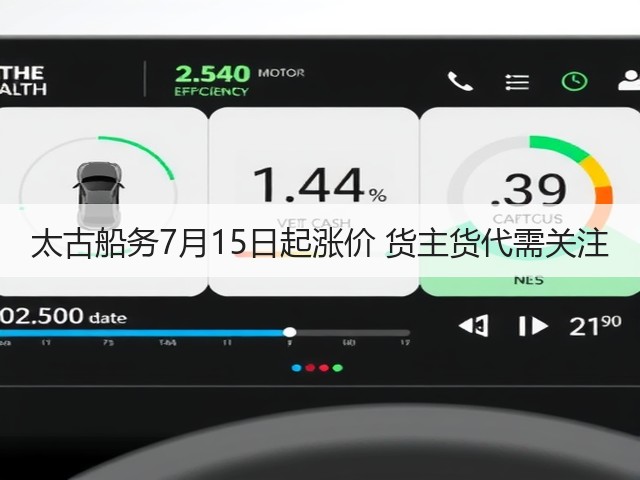 太古船务7月15日起涨价 货主货代需关注(图3)