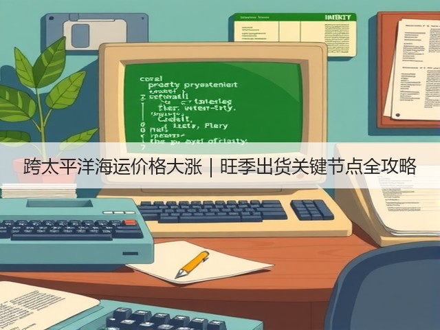 跨太平洋海运价格大涨|旺季出货关键节点全攻略(图1) 跨太平洋海运价格大涨|旺季出货关键节点全攻略(图1)