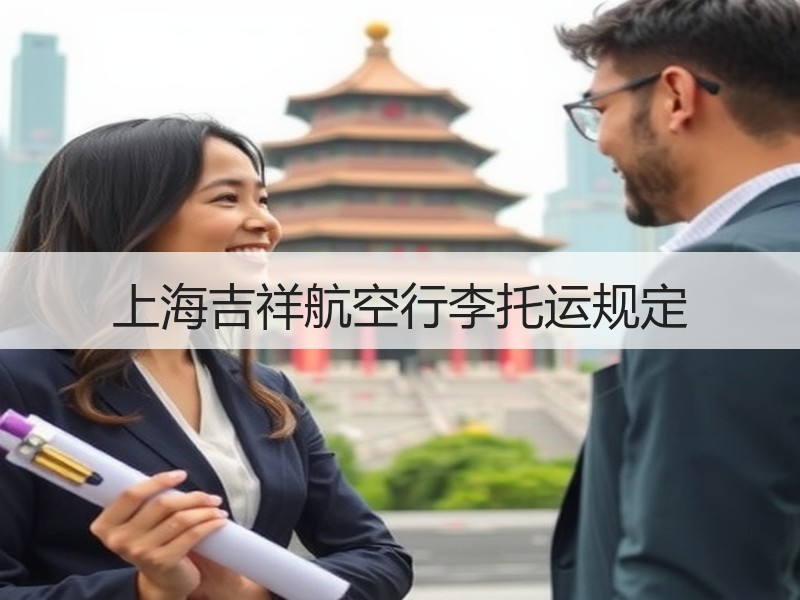 上海吉祥航空行李托运规定