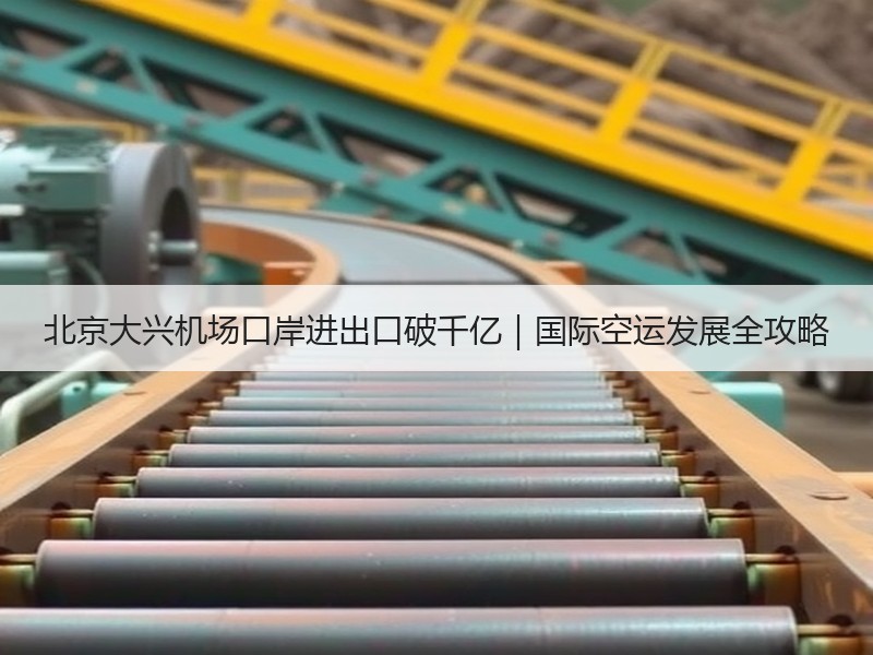 北京大兴机场口岸进出口破千亿｜国际空运发展全攻略