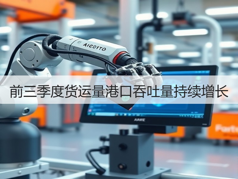 前三季度货运量港口吞吐量持续增长 前三季度货运量港口吞吐量持续增长