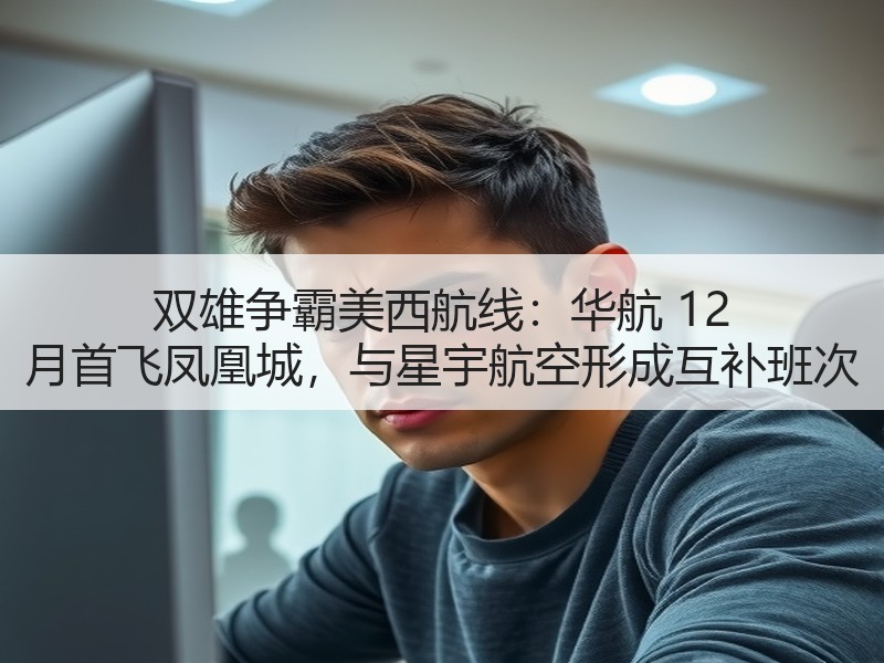 双雄争霸美西航线：华航 12 月首飞凤凰城，与星宇航空形成互补班次