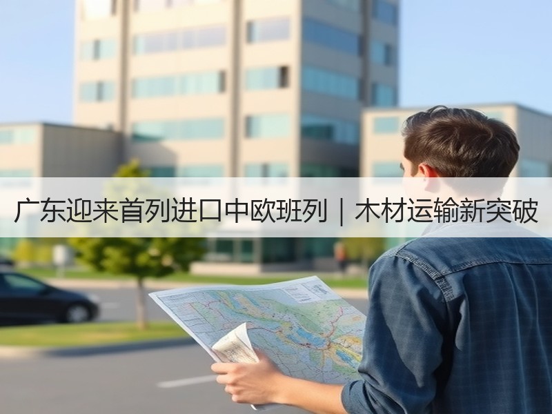 广东迎来首列进口中欧班列|木材运输新突破 广东迎来首列进口中欧班列|木材运输新突破
