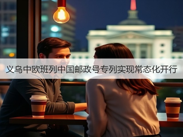 义乌中欧班列中国邮政号专列实现常态化开行(图1)