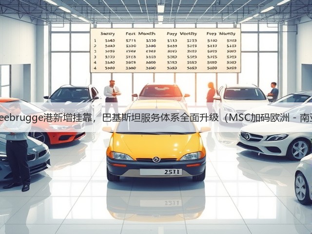 国际海运Zeebrugge港新增挂靠,巴基斯坦服务体系全面升级(MSC加码欧洲 - 南亚航线:)(图1) 国际海运Zeebrugge港新增挂靠,巴基斯坦服务体系全面升级(MSC加码欧洲 - 南亚航线:)(图1)