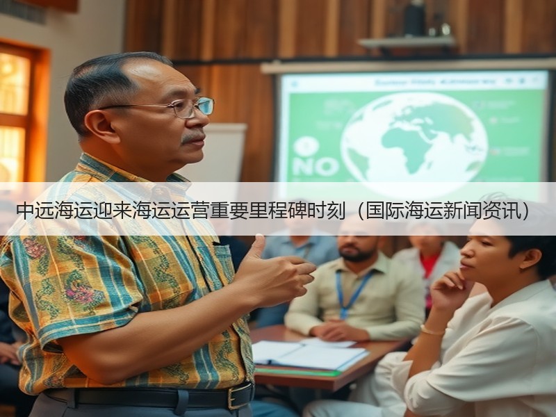 中远海运迎来海运运营重要里程碑时刻（国际海运新闻资讯）