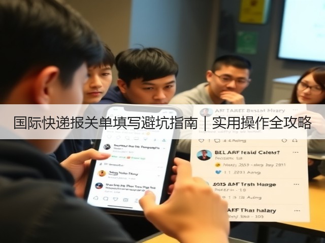 国际快递报关单填写避坑指南｜实用操作全攻略(图1)