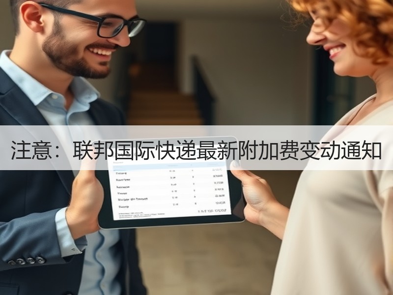 注意：联邦国际快递最新附加费变动通知