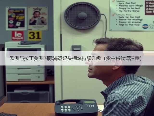 欧洲与拉丁美洲国际海运码头拥堵持续升级（货主货代请注意）(图2)