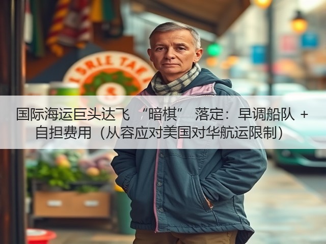 国际海运巨头达飞 “暗棋” 落定:早调船队 + 自担费用(从容应对美国对华航运限制)(图3) 国际海运巨头达飞 “暗棋” 落定:早调船队 + 自担费用(从容应对美国对华航运限制)(图3)