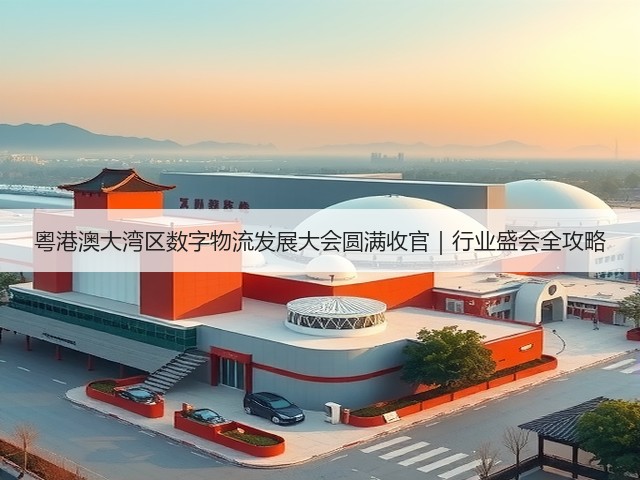 粤港澳大湾区数字物流发展大会圆满收官|行业盛会全攻略(图1) 粤港澳大湾区数字物流发展大会圆满收官|行业盛会全攻略(图1)