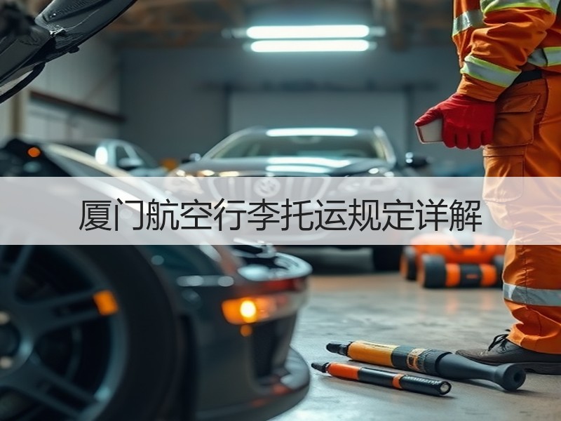 厦门航空行李托运规定详解