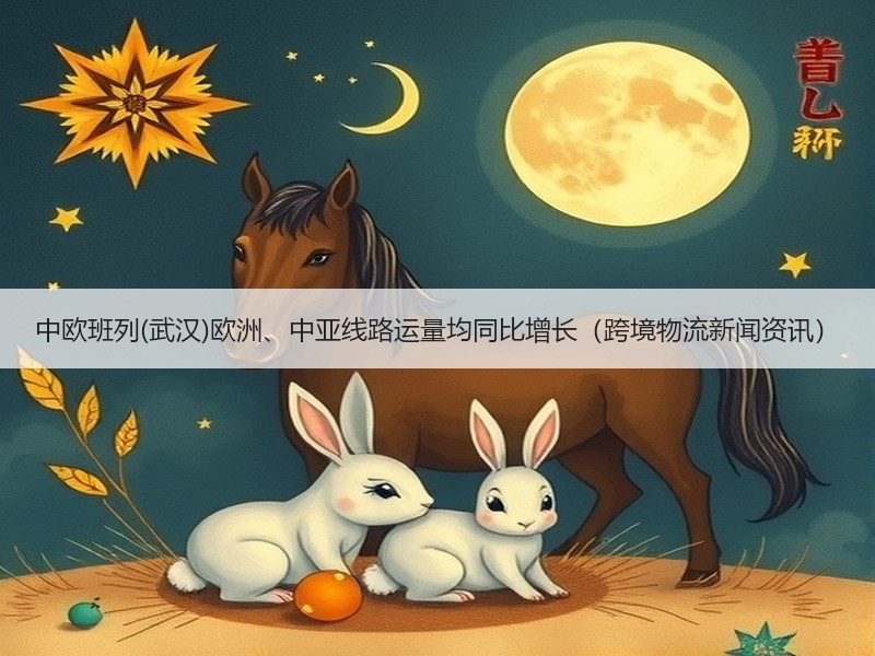 中欧班列(武汉)欧洲、中亚线路运量均同比增长（跨境物流新闻资讯）