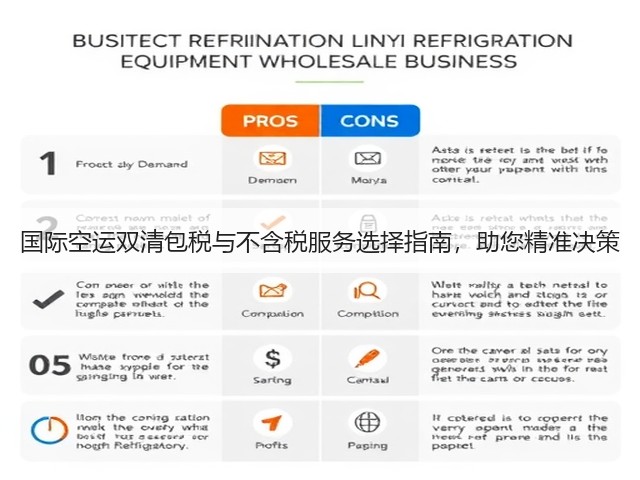 国际空运双清包税与不含税服务选择指南,助您精准决策(图2) 国际空运双清包税与不含税服务选择指南,助您精准决策(图2)
