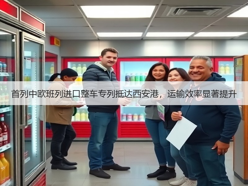 首列中欧班列进口整车专列抵达西安港，运输效率显著提升