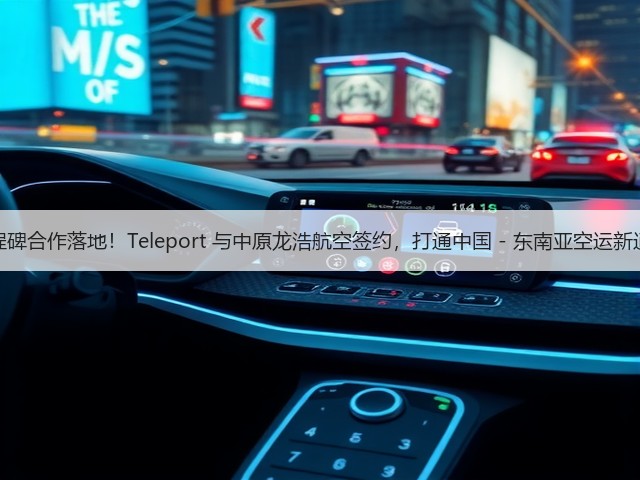 里程碑合作落地!Teleport 与中原龙浩航空签约,打通中国 - 东南亚空运新通道(图2) 里程碑合作落地!Teleport 与中原龙浩航空签约,打通中国 - 东南亚空运新通道(图2)