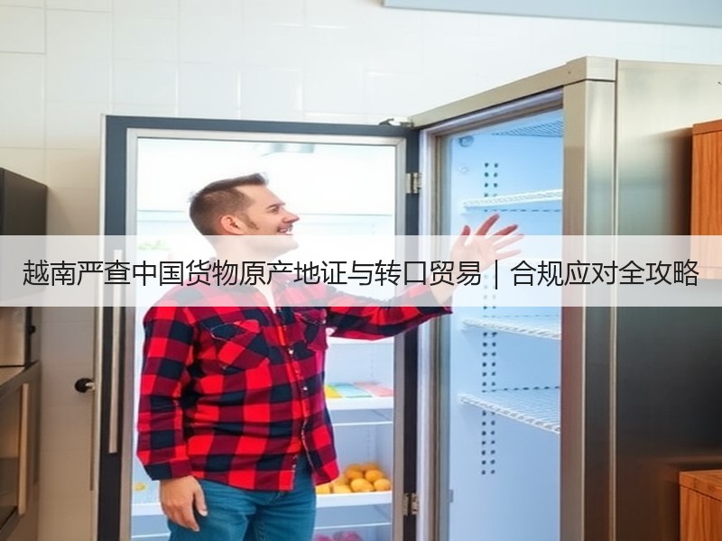 越南严查中国货物原产地证与转口贸易|合规应对全攻略 越南严查中国货物原产地证与转口贸易|合规应对全攻略