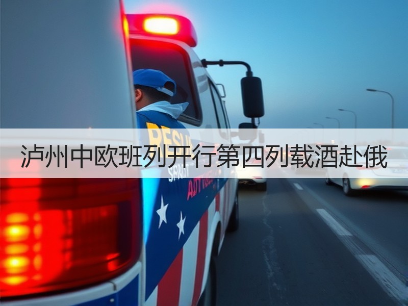 泸州中欧班列开行第四列载酒赴俄 泸州中欧班列开行第四列载酒赴俄