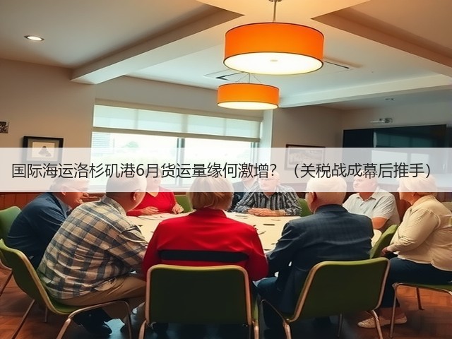 国际海运洛杉矶港6月货运量缘何激增?(关税战成幕后推手)(图1) 国际海运洛杉矶港6月货运量缘何激增?(关税战成幕后推手)(图1)