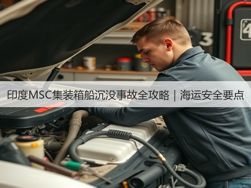 印度MSC集装箱船沉没事故全攻略|海运安全要点 印度MSC集装箱船沉没事故全攻略|海运安全要点