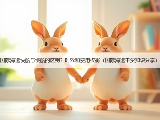 国际海运快船与慢船的区别？时效和费用权衡（国际海运干货知识分享）(图2)