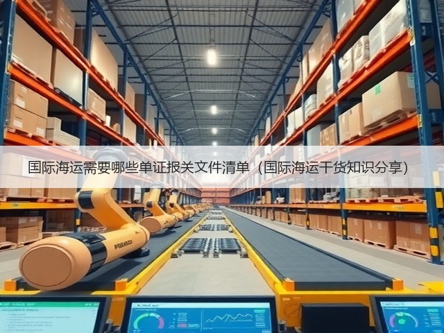国际海运需要哪些单证报关文件清单(国际海运干货知识分享)(图2) 国际海运需要哪些单证报关文件清单(国际海运干货知识分享)(图2)