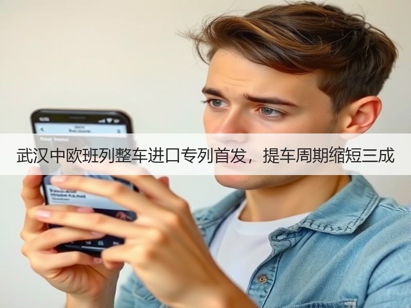 武汉中欧班列整车进口专列首发，提车周期缩短三成
