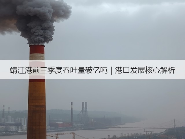 靖江港前三季度吞吐量破亿吨|港口发展核心解析(图1) 靖江港前三季度吞吐量破亿吨|港口发展核心解析(图1)