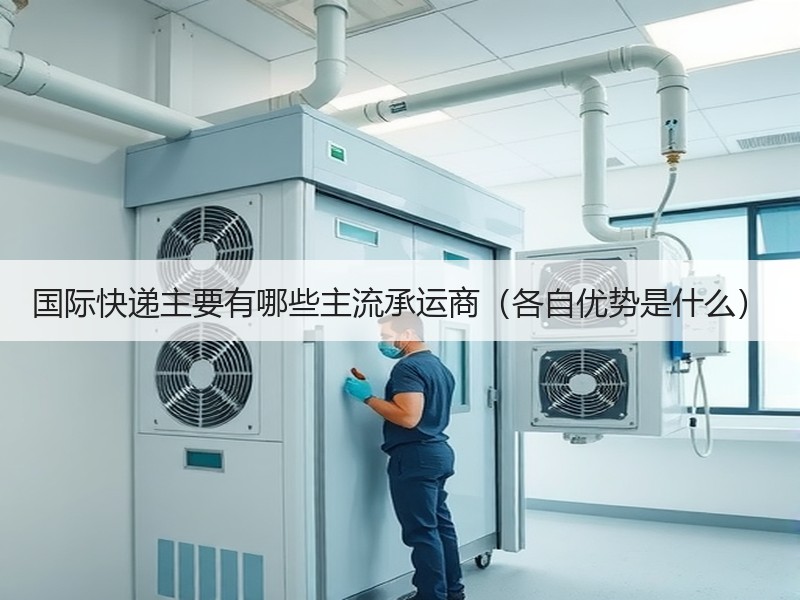 国际快递主要有哪些主流承运商（各自优势是什么）