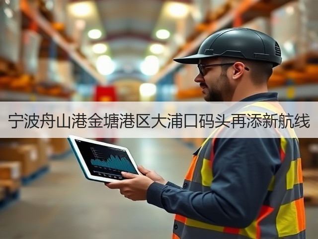 宁波舟山港金塘港区大浦口码头再添新航线(图2)