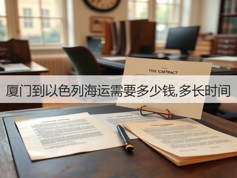 厦门到以色列海运需要多少钱,多长时间