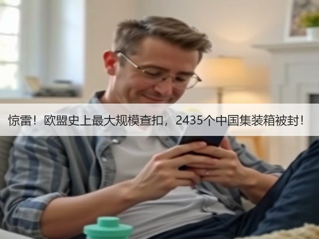 惊雷!欧盟史上最大规模查扣,2435个中国集装箱被封!(图2) 惊雷!欧盟史上最大规模查扣,2435个中国集装箱被封!(图2)