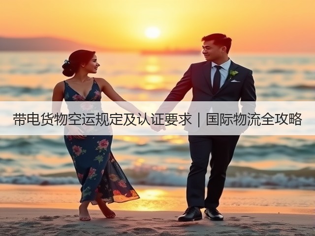 带电货物空运规定及认证要求|国际物流全攻略(图1) 带电货物空运规定及认证要求|国际物流全攻略(图1)