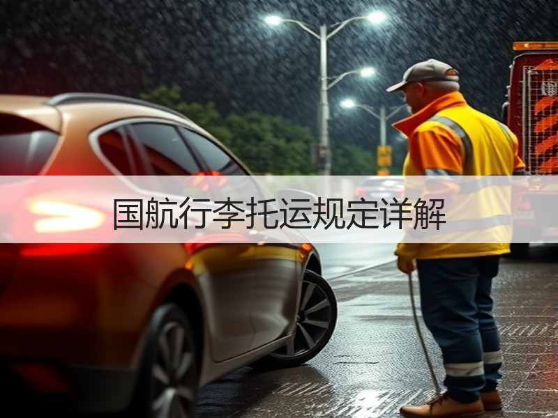 国航行李托运规定详解