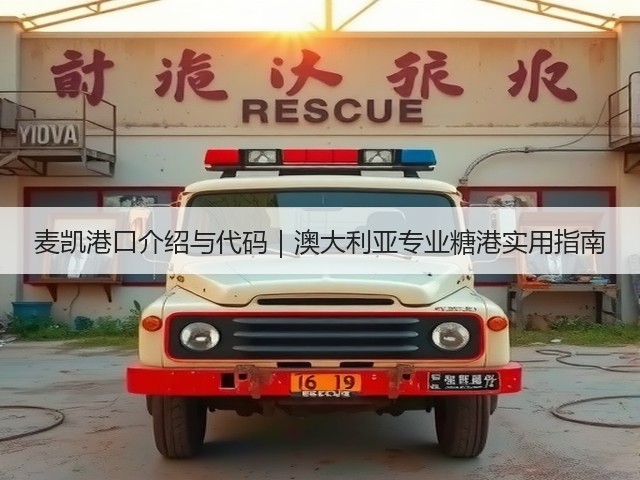 麦凯港口介绍与代码｜澳大利亚专业糖港实用指南(图2)