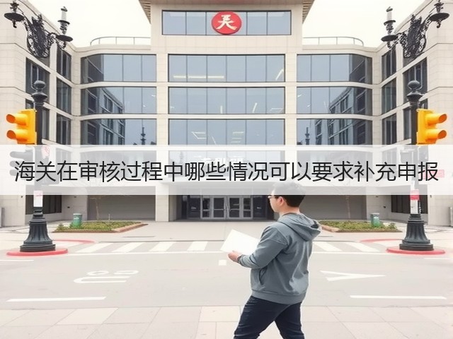 海关在审核过程中哪些情况可以要求补充申报(图3) 海关在审核过程中哪些情况可以要求补充申报(图3)