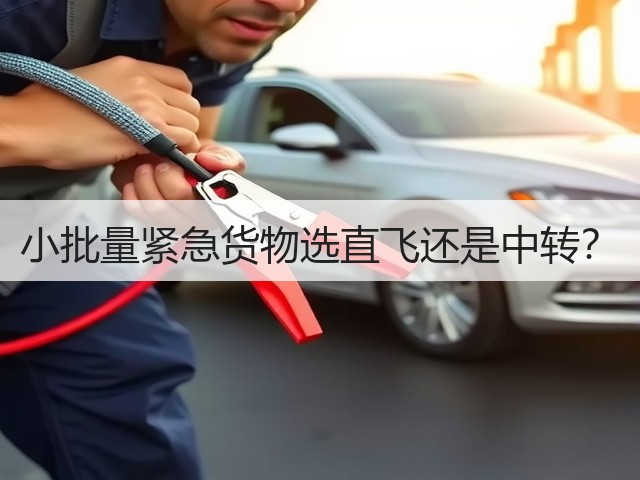 小批量紧急货物选直飞还是中转？(图2)