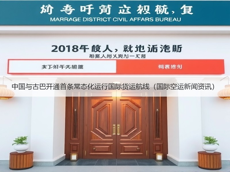 中国与古巴开通首条常态化运行国际货运航线（国际空运新闻资讯）