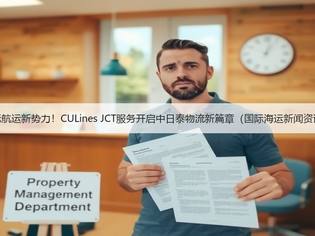 国际航运新势力！CULines JCT服务开启中日泰物流新篇章（国际海运新闻资讯）(图3)