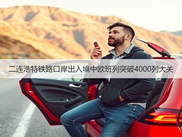 二连浩特铁路口岸出入境中欧班列突破4000列大关(图1) 二连浩特铁路口岸出入境中欧班列突破4000列大关(图1)