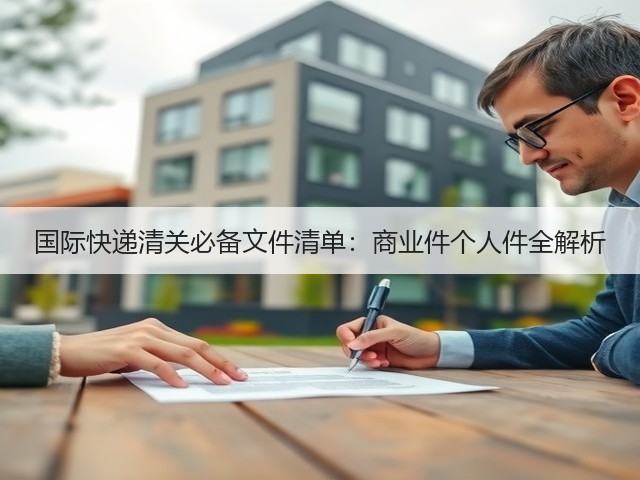 国际快递清关必备文件清单:商业件个人件全解析(图2) 国际快递清关必备文件清单:商业件个人件全解析(图2)